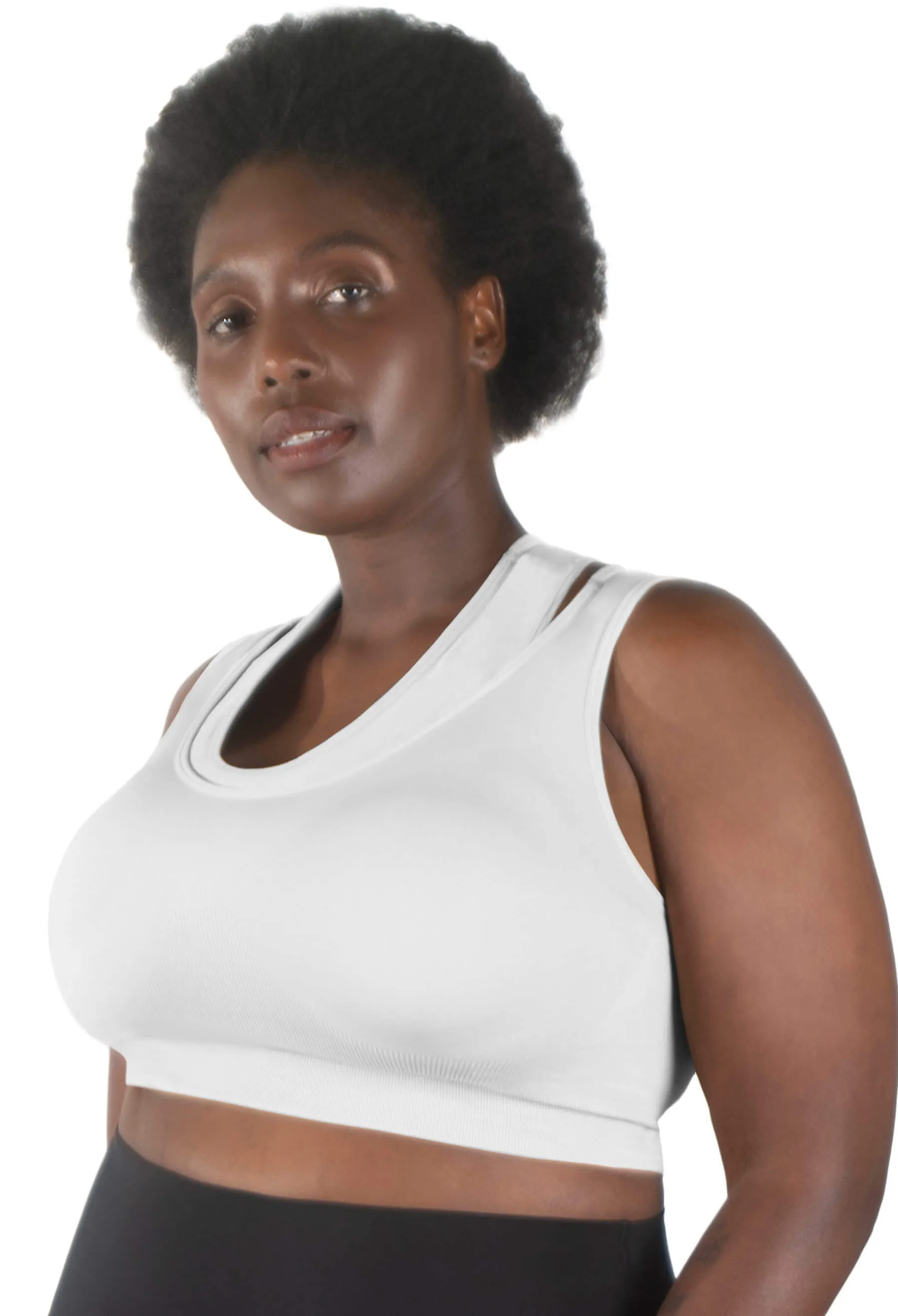 3 Pack - Sports Bra - Triple-layer Support Racer