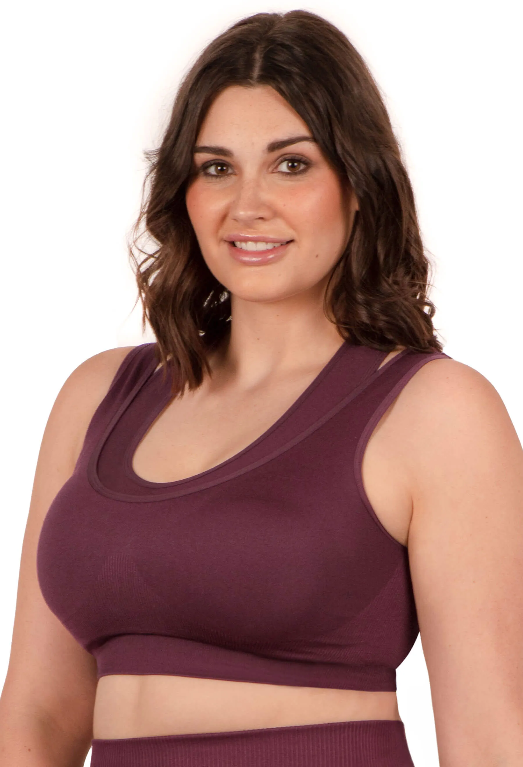 3 Pack - Sports Bra - Triple-layer Support Racer