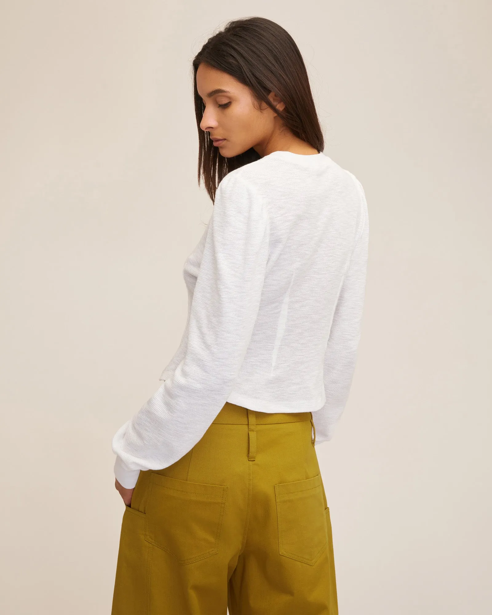 Adler Canvas Balloon Pant in Ochre