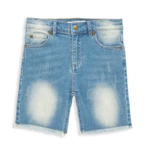 Appaman - Boys Cut Off Denim Shorts in Light Wash