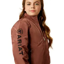 Ariat Yth Stable Insulated Jacket Marron