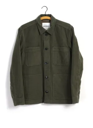 BERTRAM | Refined Work Jacket | Dark Green