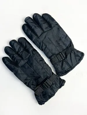 Black Winter Gloves For Men / Full Finger Gloves / Bike Gloves for Men MG03