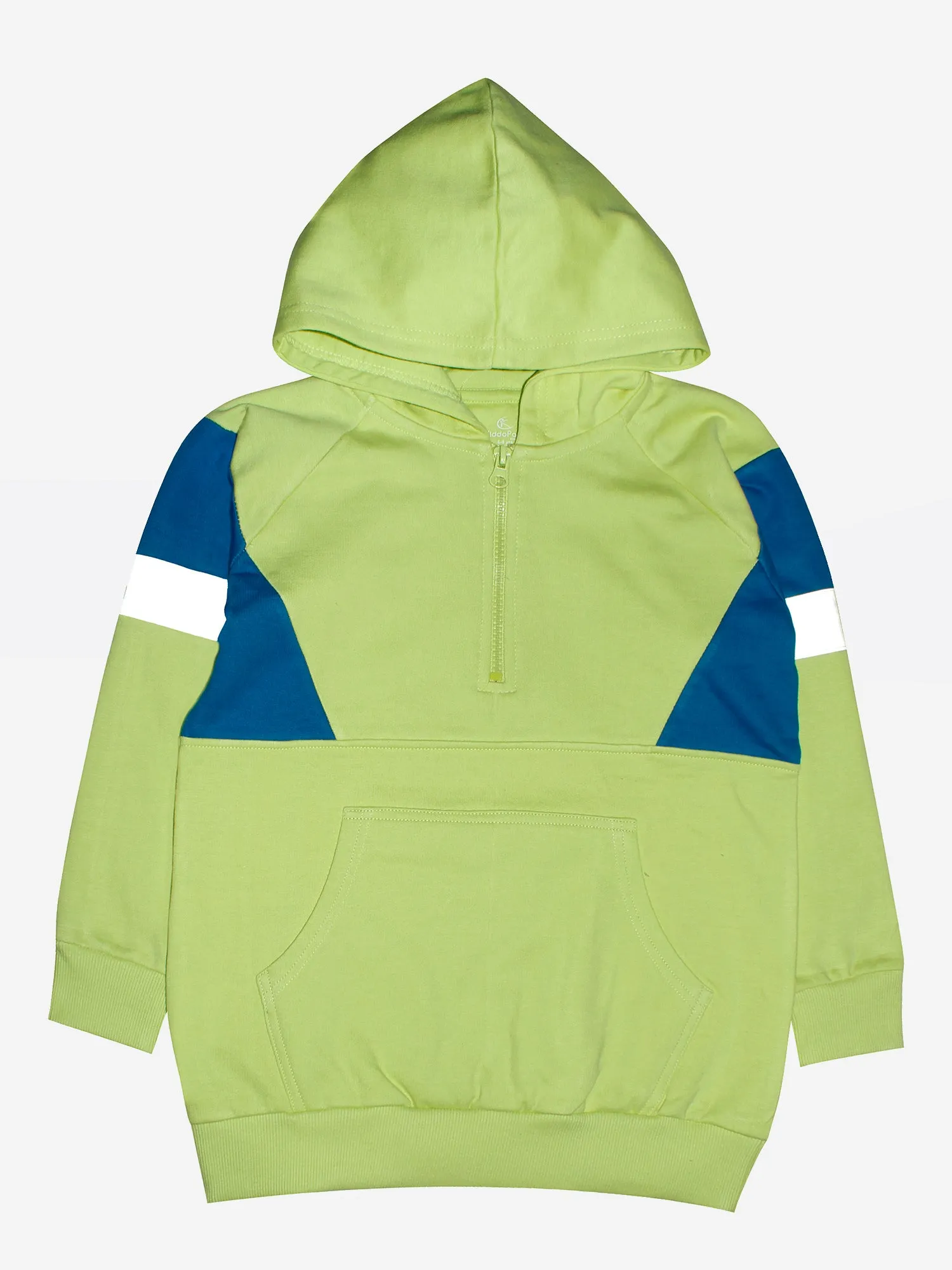 Fashion Fleece Cut & Sew Hooded Sweatshirt & Track pant Set