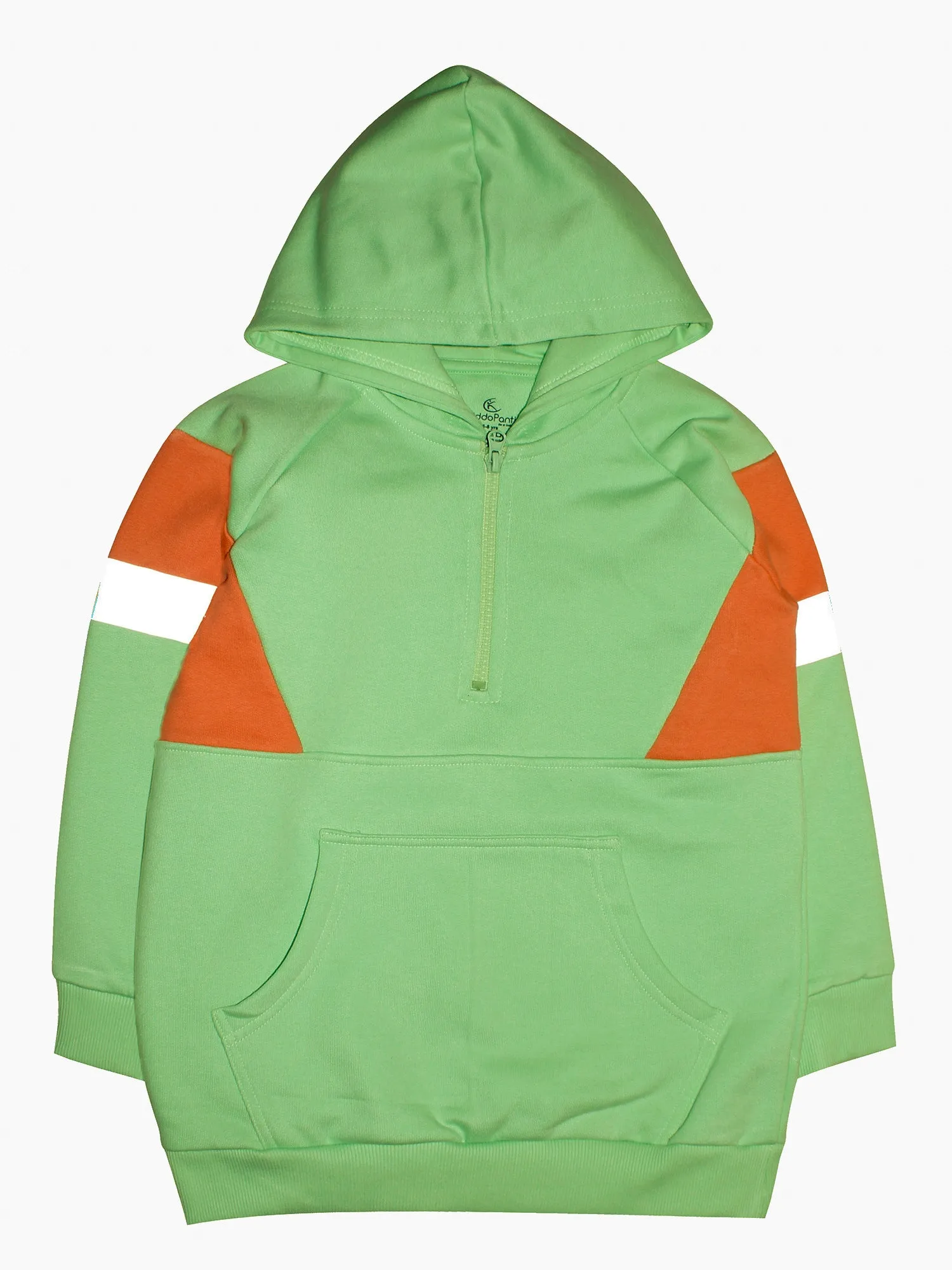 Fashion Fleece Cut & Sew Hooded Sweatshirt & Track pant Set