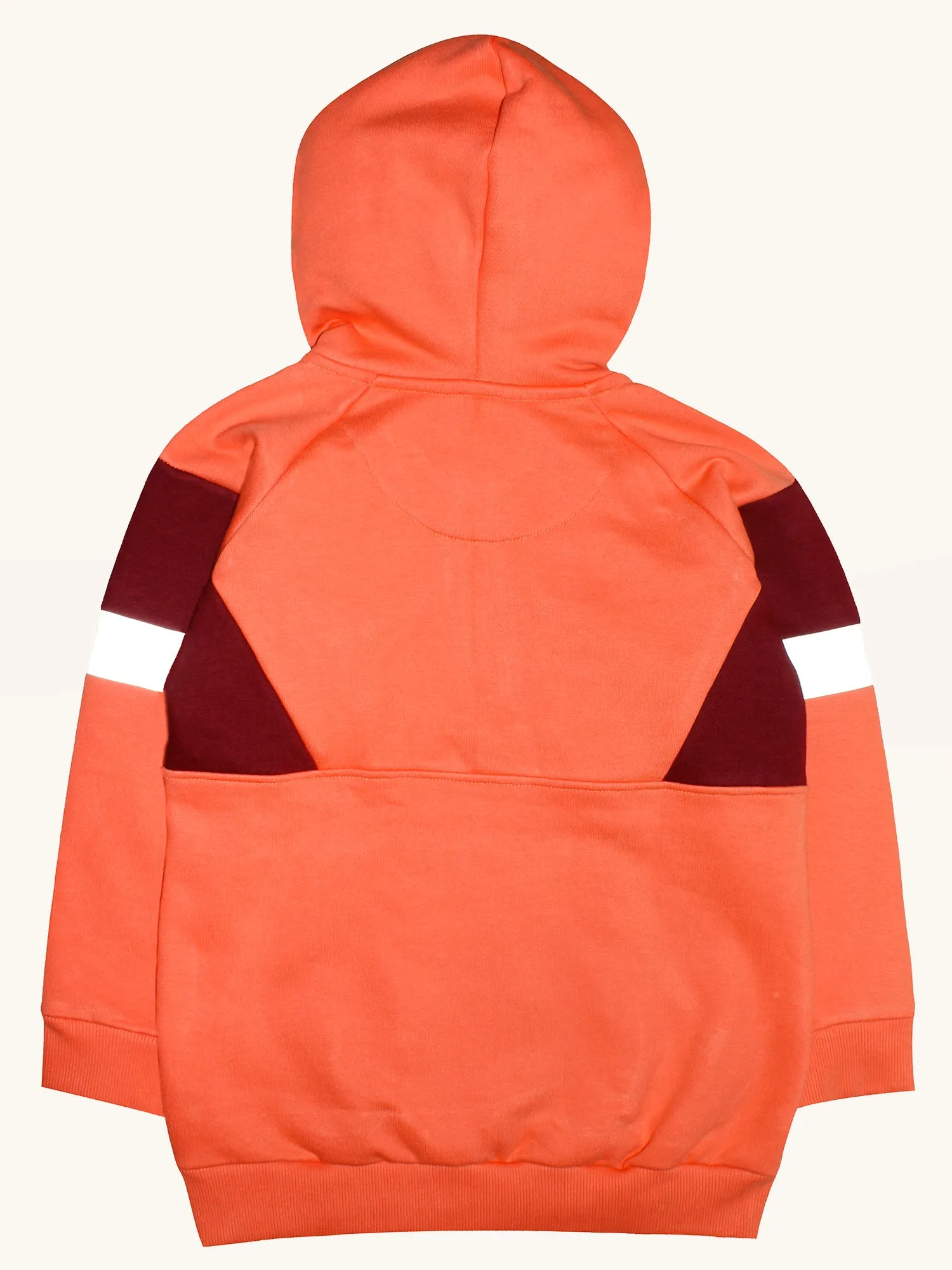 Fashion Fleece Cut & Sew Hooded Sweatshirt & Track pant Set