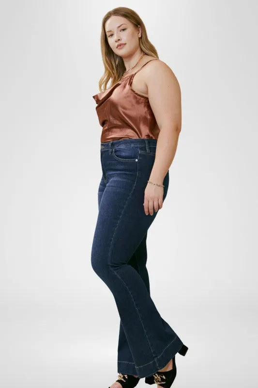 High Rise Flare | Plus Size