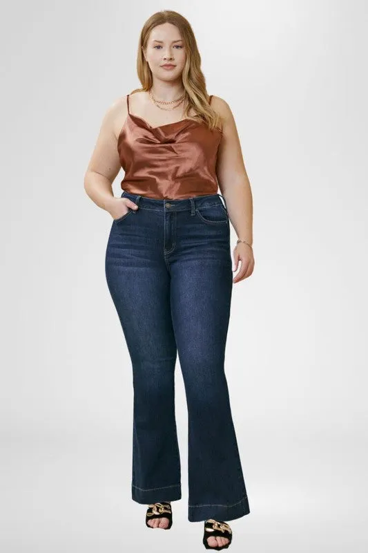 High Rise Flare | Plus Size