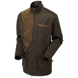 Huntflex Winter Skeet Jacket Dark Olive & Whisky by Shooterking