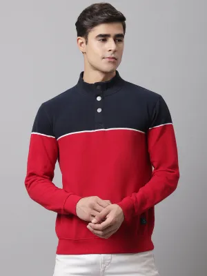 Men Red Sweatshirt