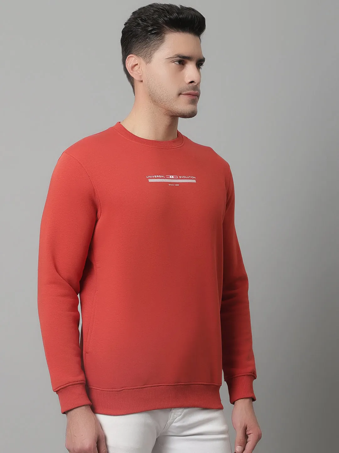 Mens Rust Sweatshirt