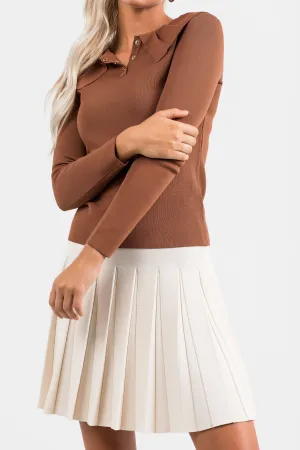 Monte Knit Top Cocoa