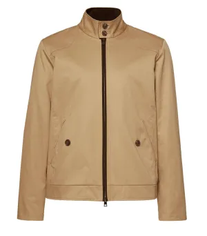 PURDEY Ventile Harrington Jacket in CARAMEL