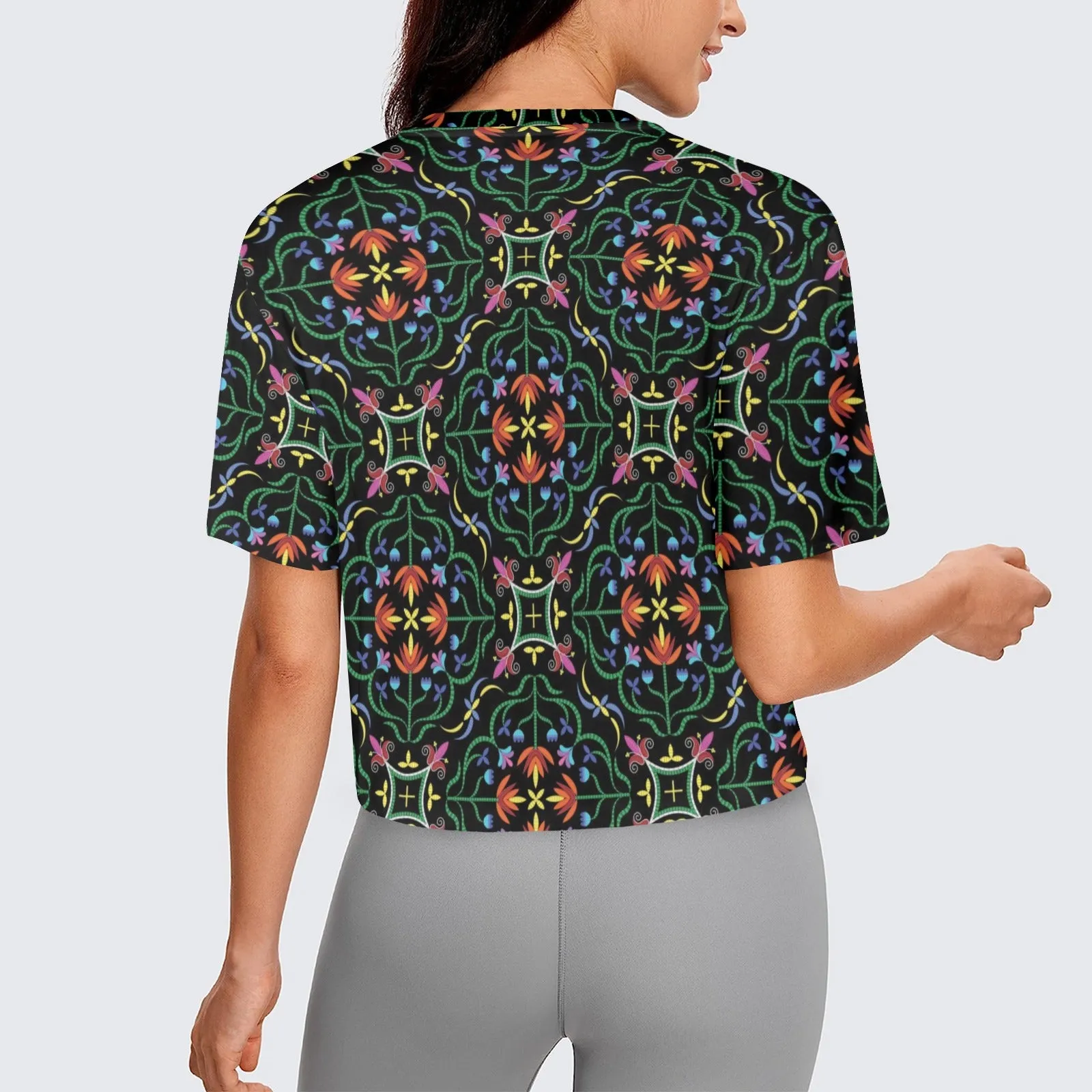 Quill Visions Women's Cropped T-shirt