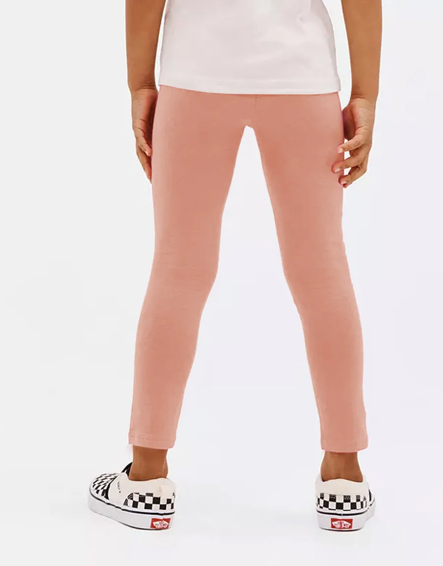 Soft & Stretch Jersey Legging Pant for Girls-Pink