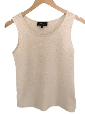 Soft Autumn Cream Sleeveless Sweater