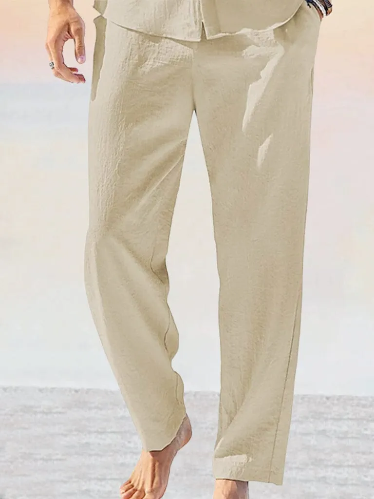 Soft Cotton Linen Pants