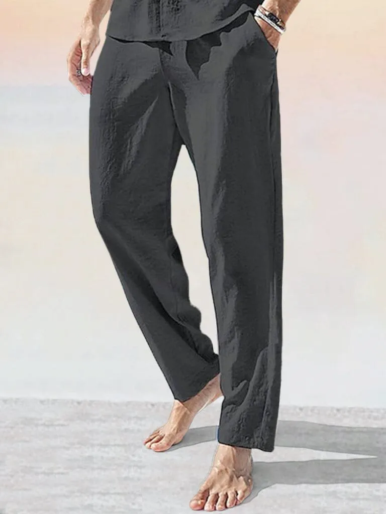 Soft Cotton Linen Pants