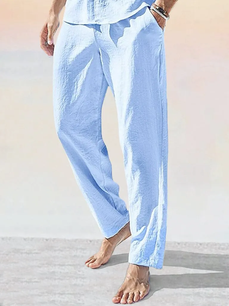 Soft Cotton Linen Pants