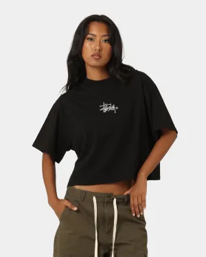 Stussy Women's Graffiti Box T-Shirt Black