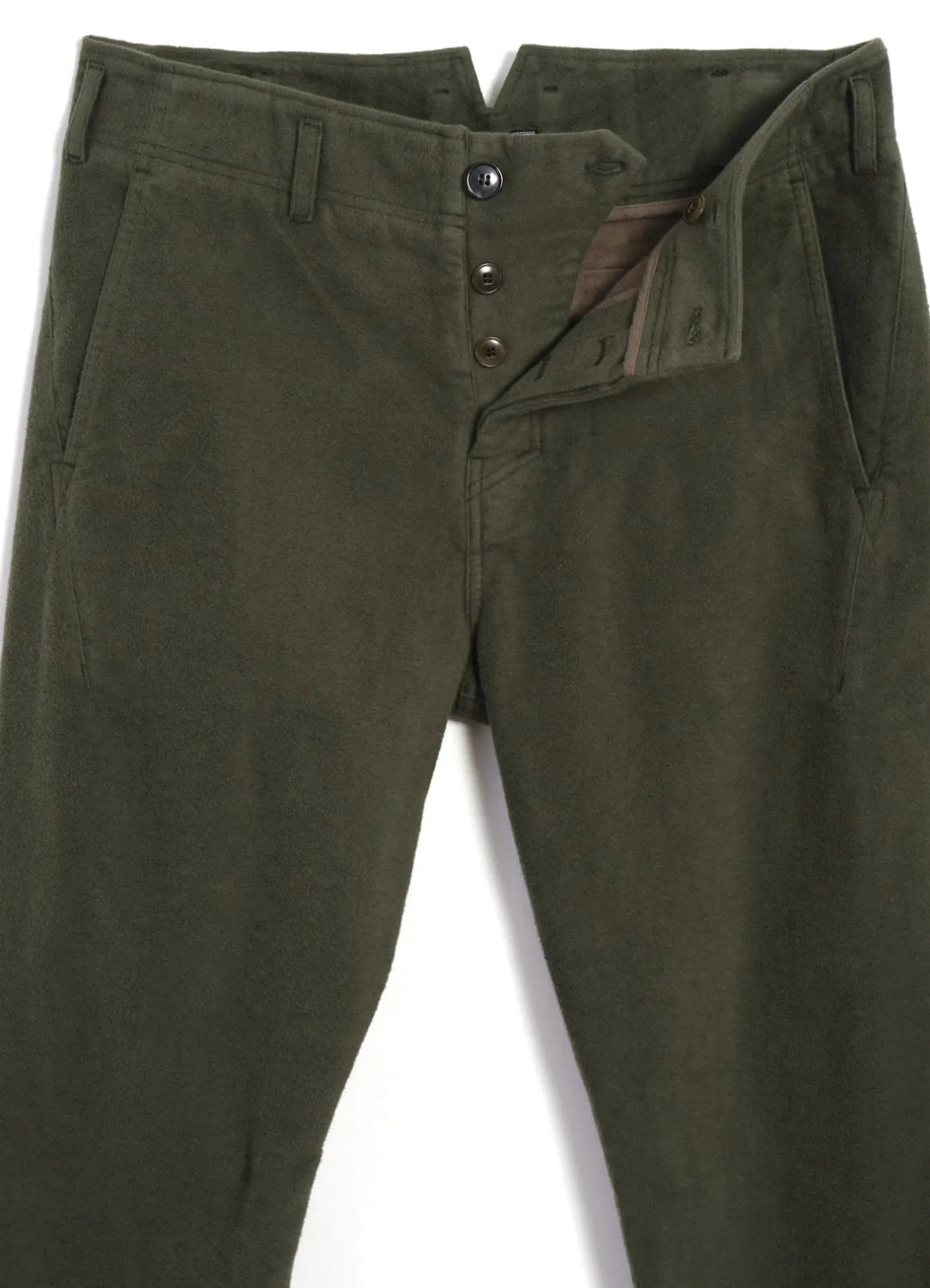 SVENNING | Slim Fit Trousers | Dark Green