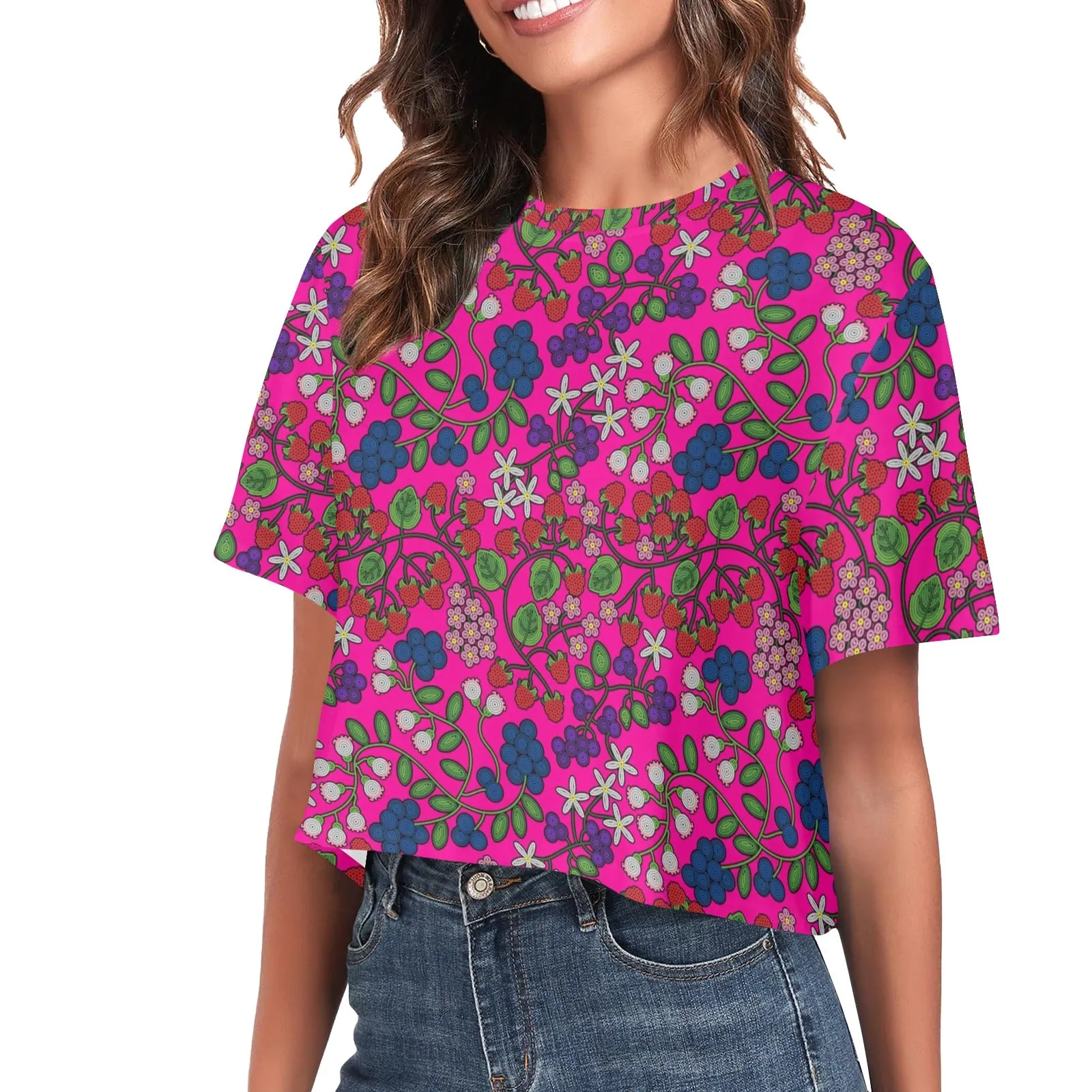 Takwakin Harvest Blush Women's Cropped T-shirt