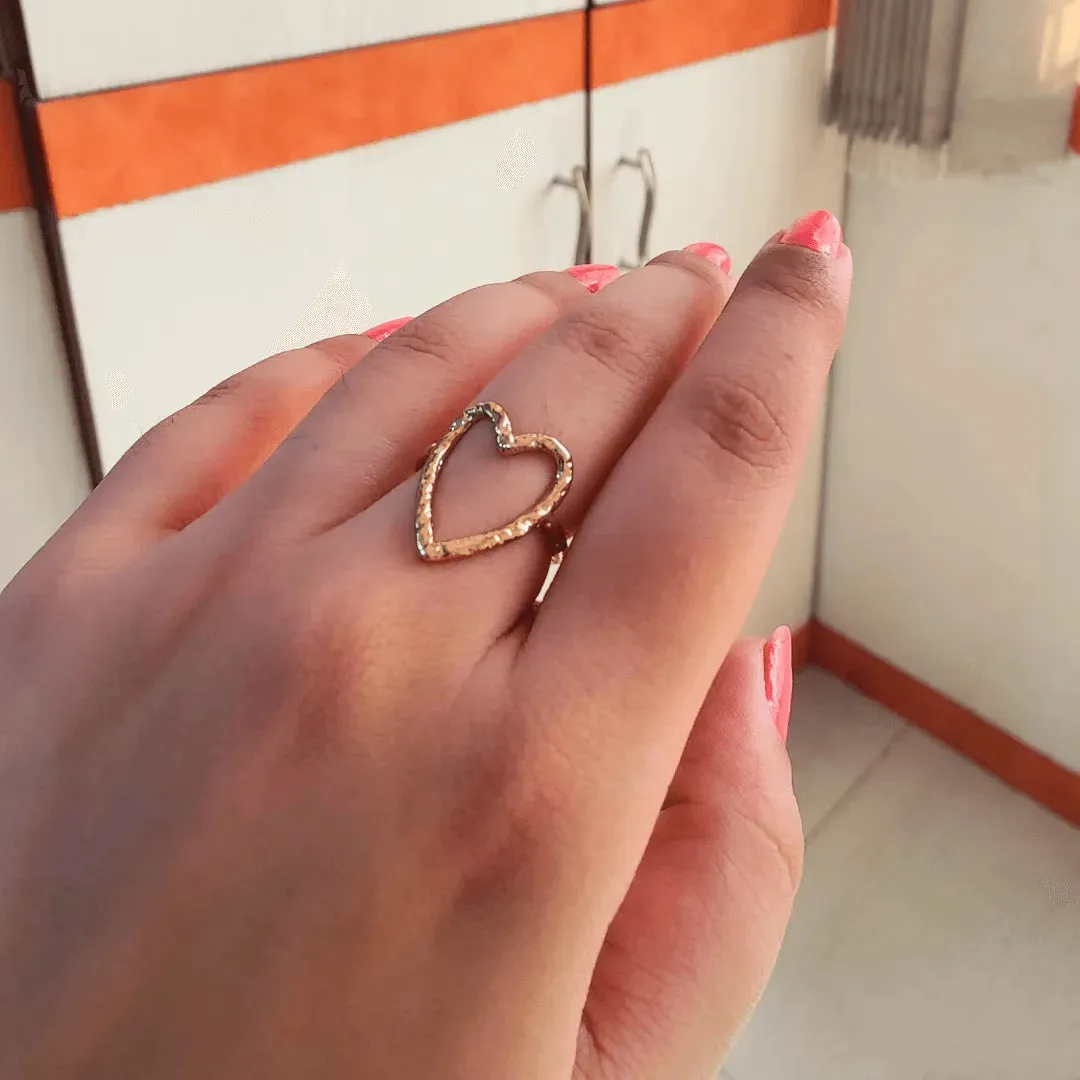 TFC Darling Love Gold Plated Adjustable Ring