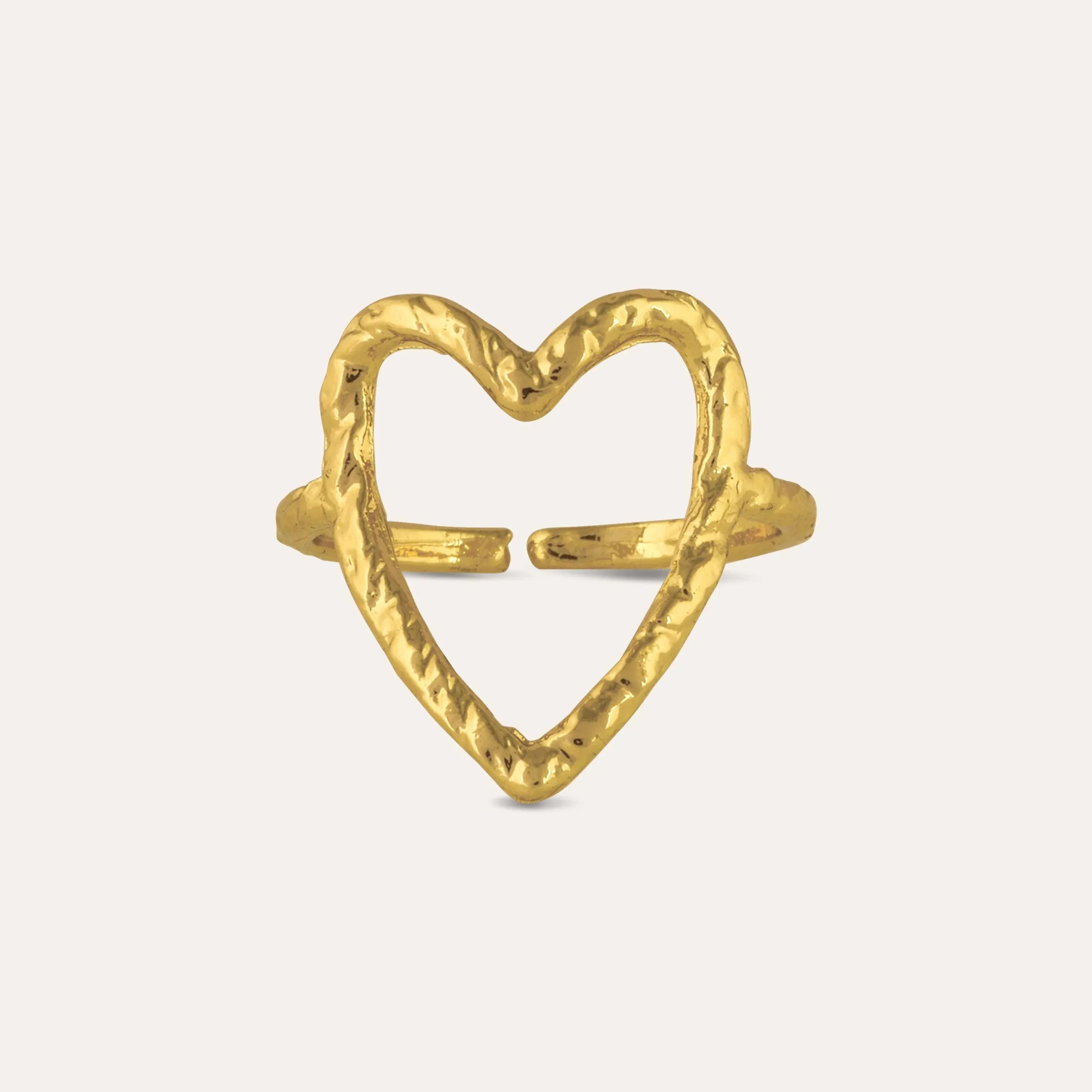 TFC Darling Love Gold Plated Adjustable Ring