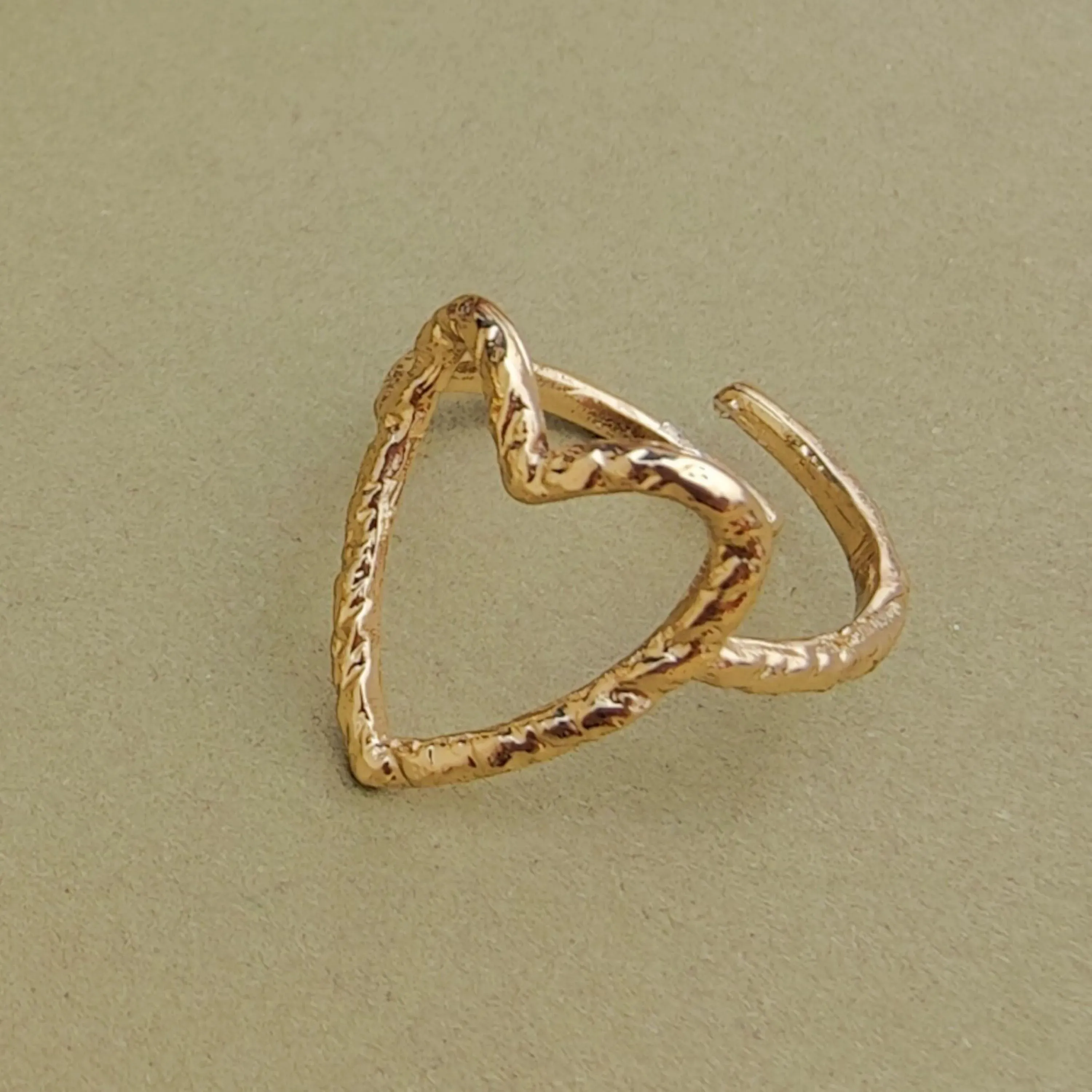 TFC Darling Love Gold Plated Adjustable Ring