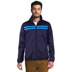 THE CLOWNFISH Men's Activewear Jacket - Stylish, Comfortable | Casual Wear | XXL | Blue