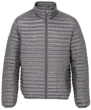 Tribe fineline padded jacket | Steel