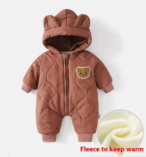 Warm Baby Winter Jumpsuits